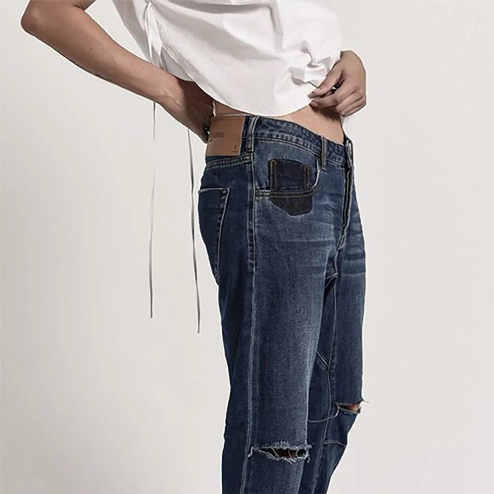 One‎ Teaspoon Jeans In Blue Moon Saints Relaxed Boyfriend Fit Size 31 New